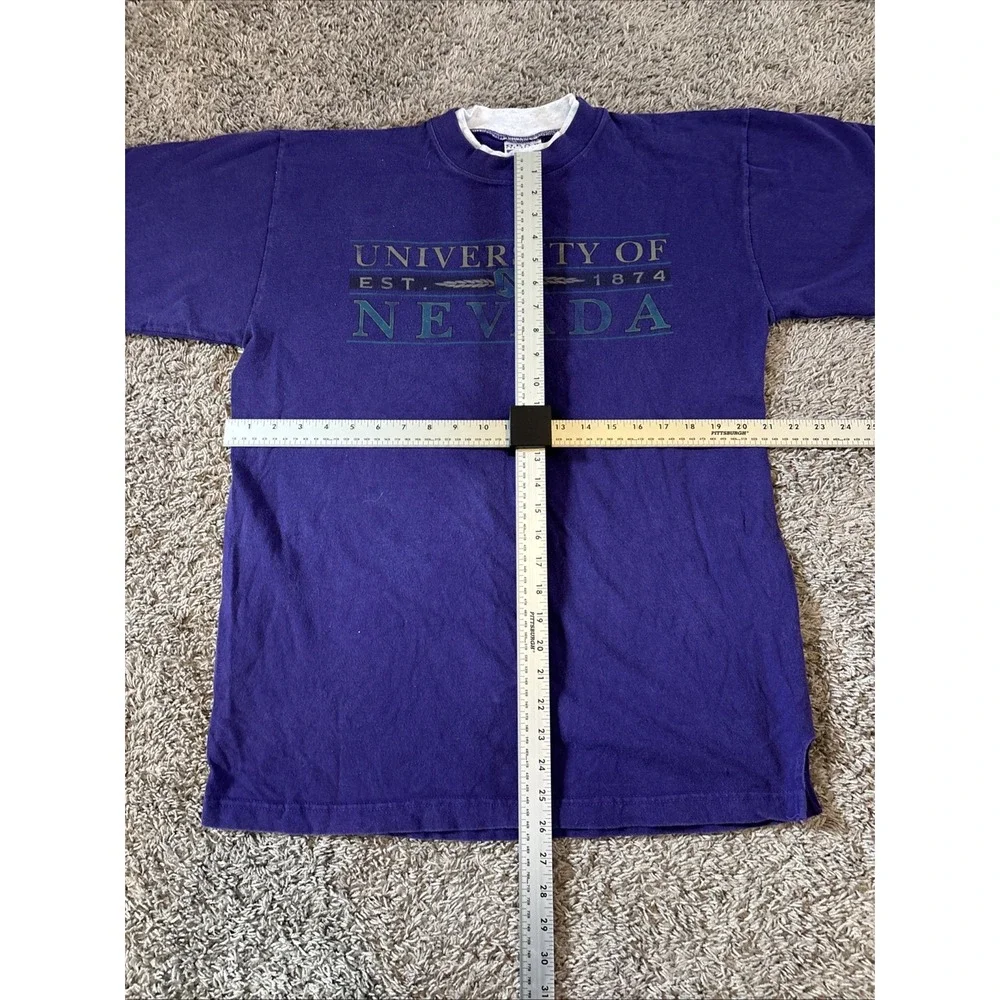 Vintage University of Nevada Las Vegas T‎ shirt Tee XL Double Collar USA Made